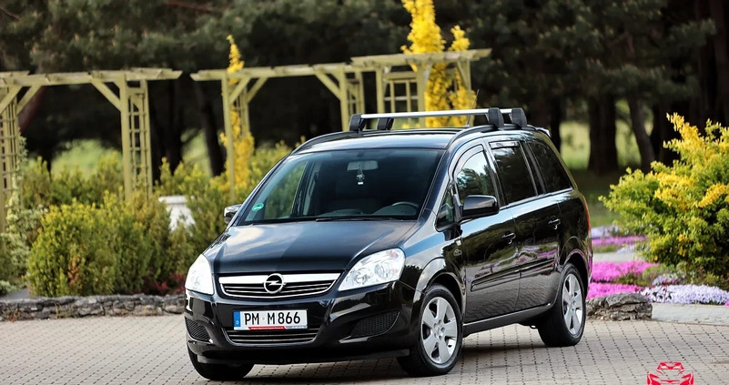 Opel Zafira cena 23999 przebieg: 186000, rok produkcji 2012 z Pińczów małe 704